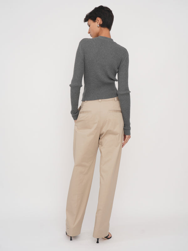 Eudon Choi Alexina Cardigan Melange Grey