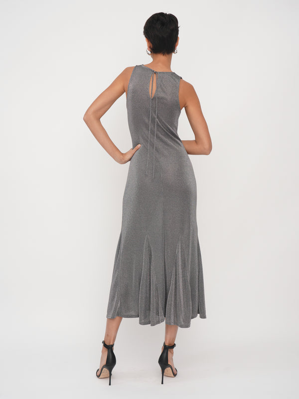 Eudon Choi Christy Dress Shimmer Mineral