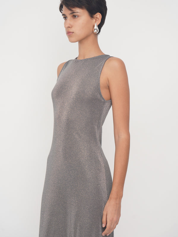 Eudon Choi Christy Dress Shimmer Mineral