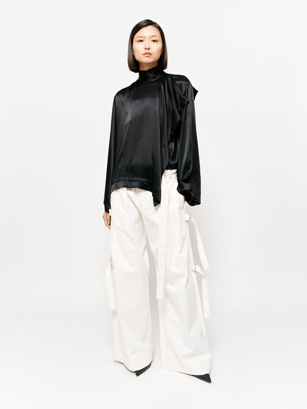 eudon choi Delphine Top Black