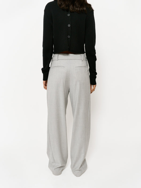 Eudon Choi Didion Trousers Melange Grey