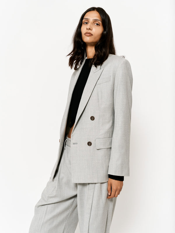 Eudon Choi Ellen Jacket Melange Grey