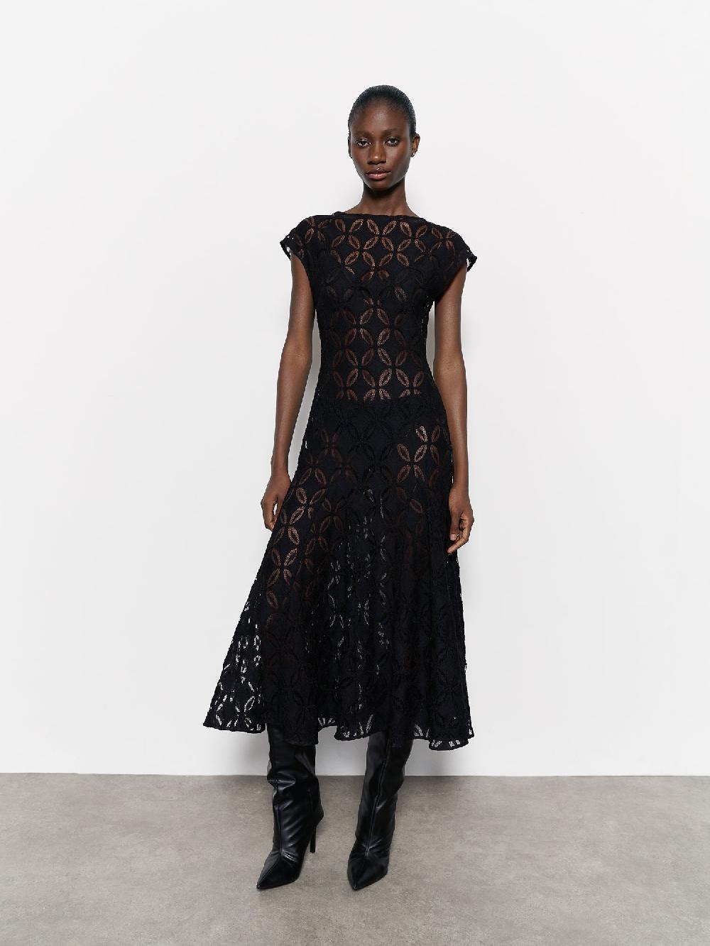 Eudon Choi Freya Dress Black