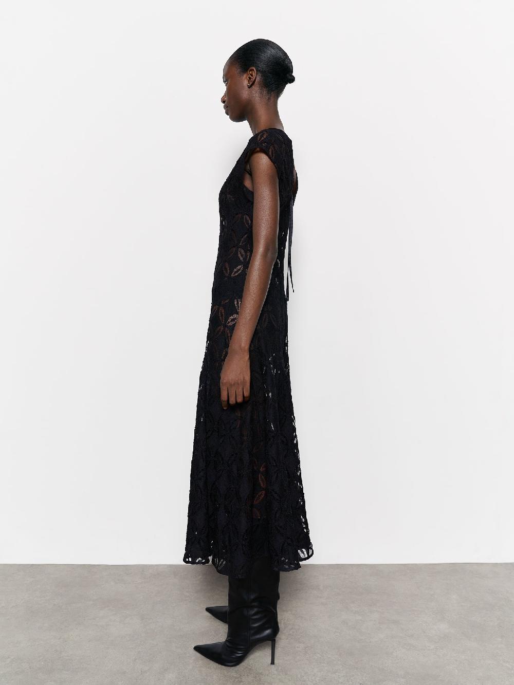 Eudon Choi Freya Dress Black