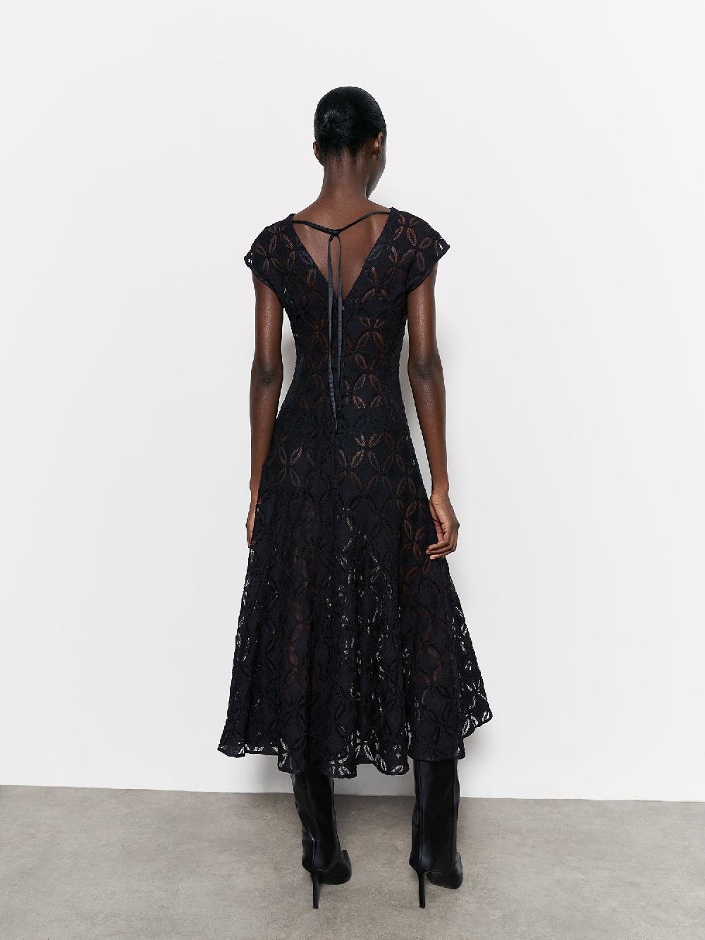 Eudon Choi Freya Dress Black