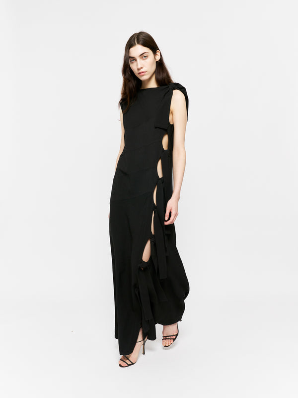 eudon choi Gemma Dress Black