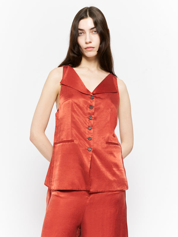 Eudon Choi Helena Top Marrakesh