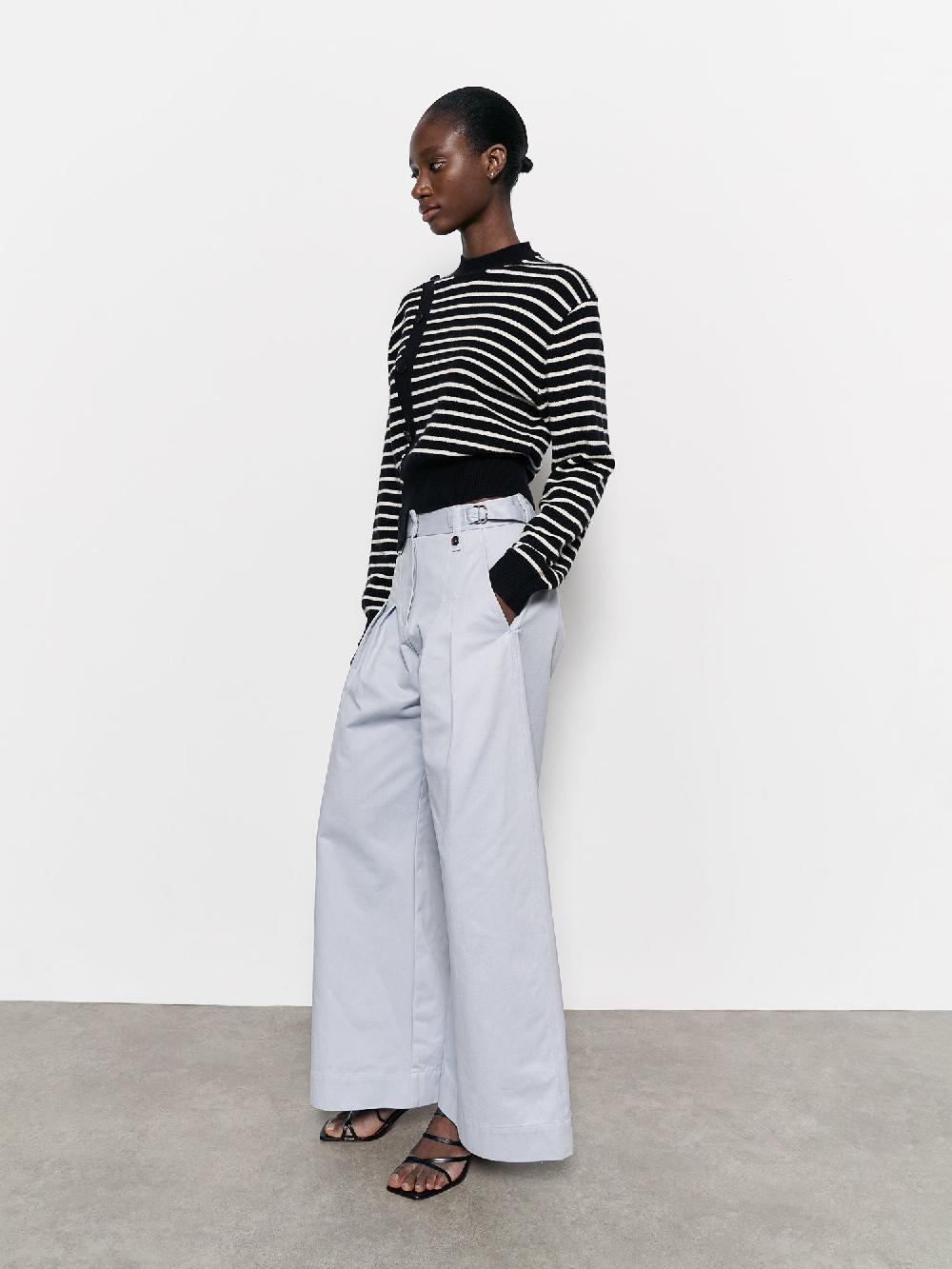 Eudon Choi Hilma Jumper Black / White Stripe