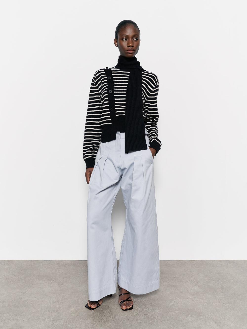 Eudon Choi Hilma Jumper Black / White Stripe