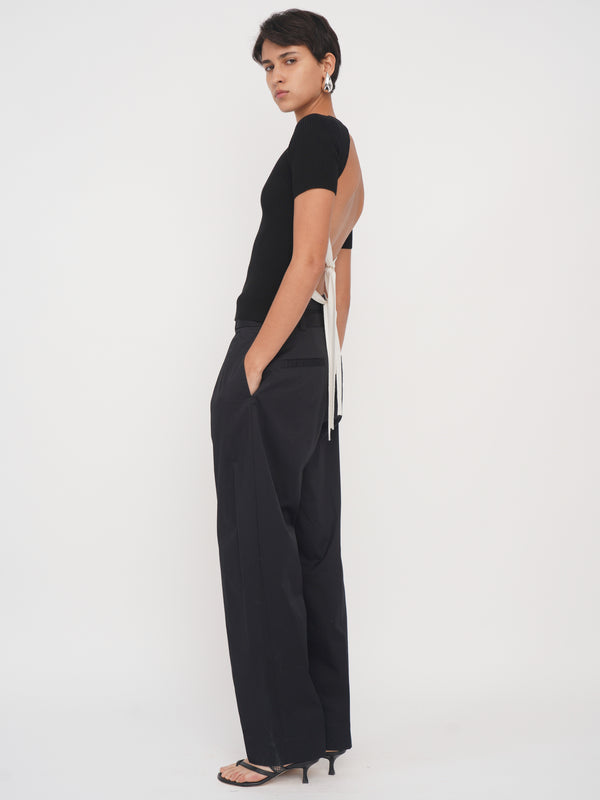Eudon Choi Leda Top Black