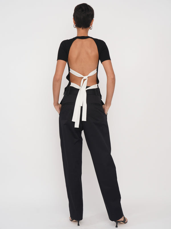 eudon choi Leda Top Black