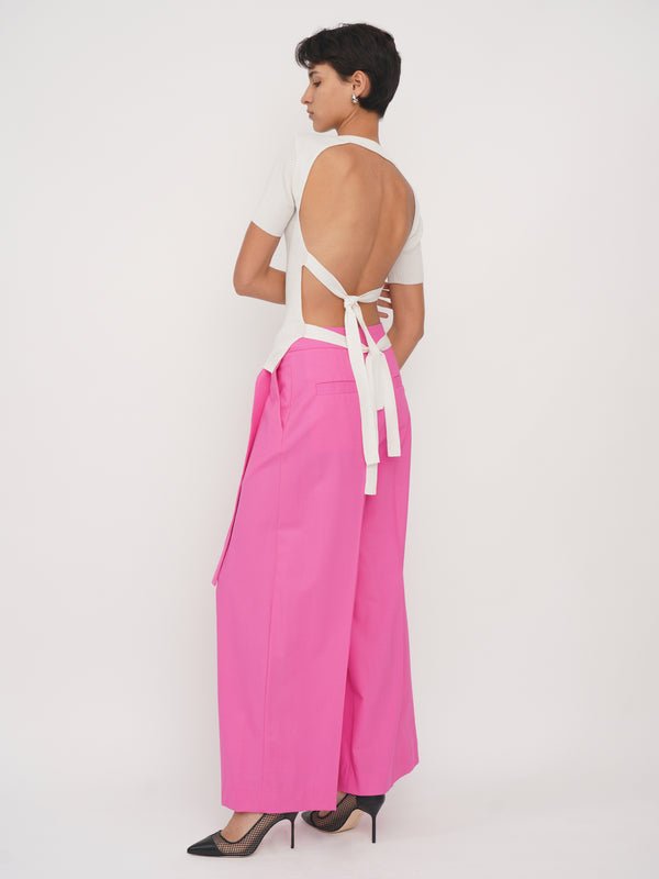Eudon Choi Leda Top Off White