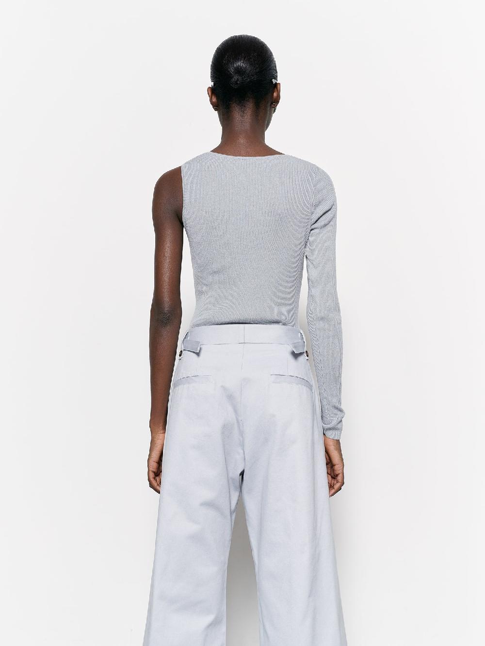 Eudon Choi Leia Trousers Lilac Grey