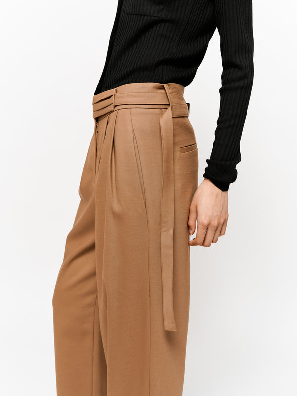 Eudon Choi Leslie Trousers Camel