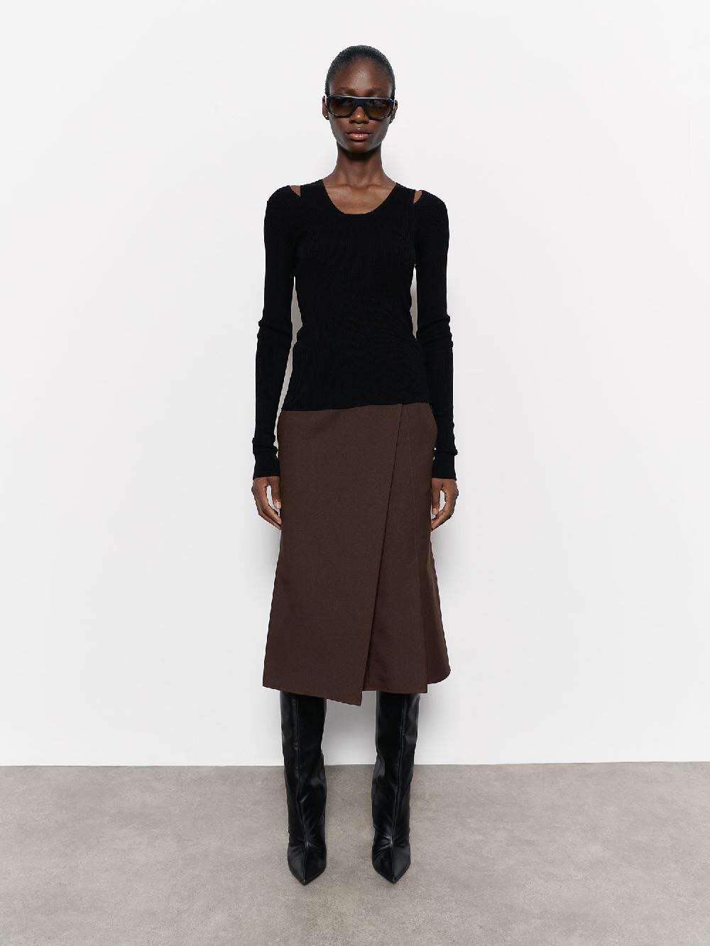eudon Choi Mae Top Black