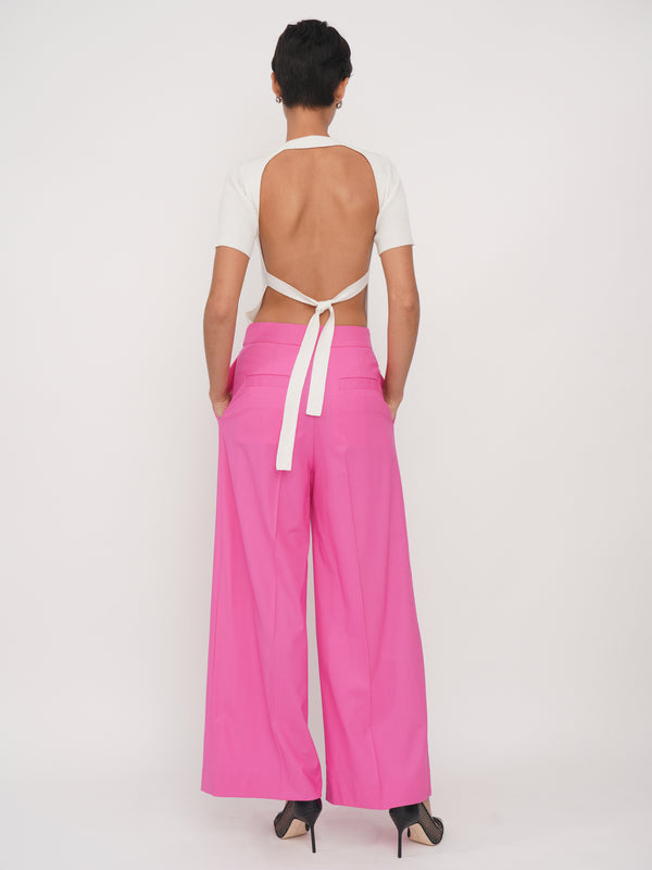 Eudon Choi Malena Trousers Pink