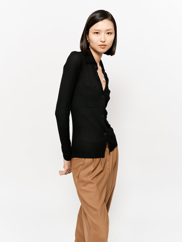 eudon choi Margaret Top Black