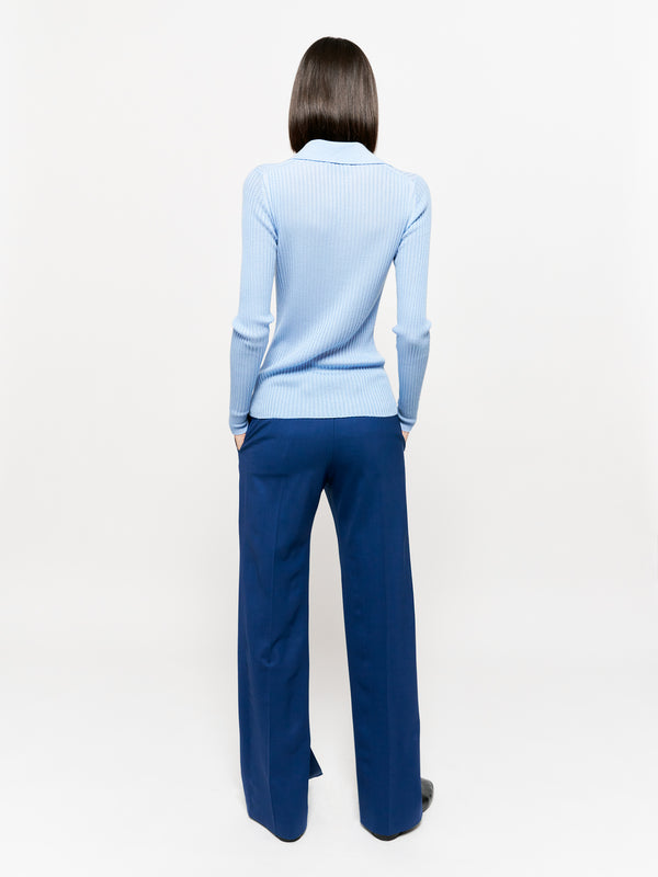 Eudon Choi Margaret Top Sky Blue