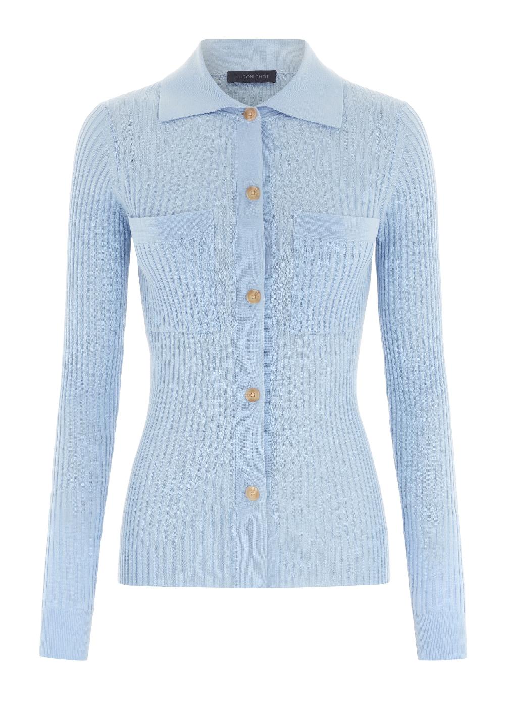 Eudon Choi Margaret Top Sky Blue