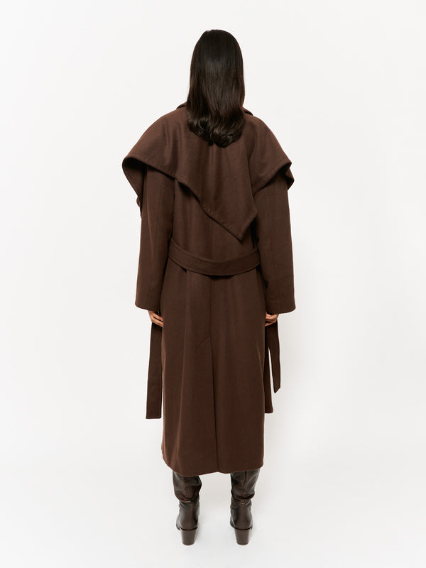Eudon Choi Michela Coat Espresso