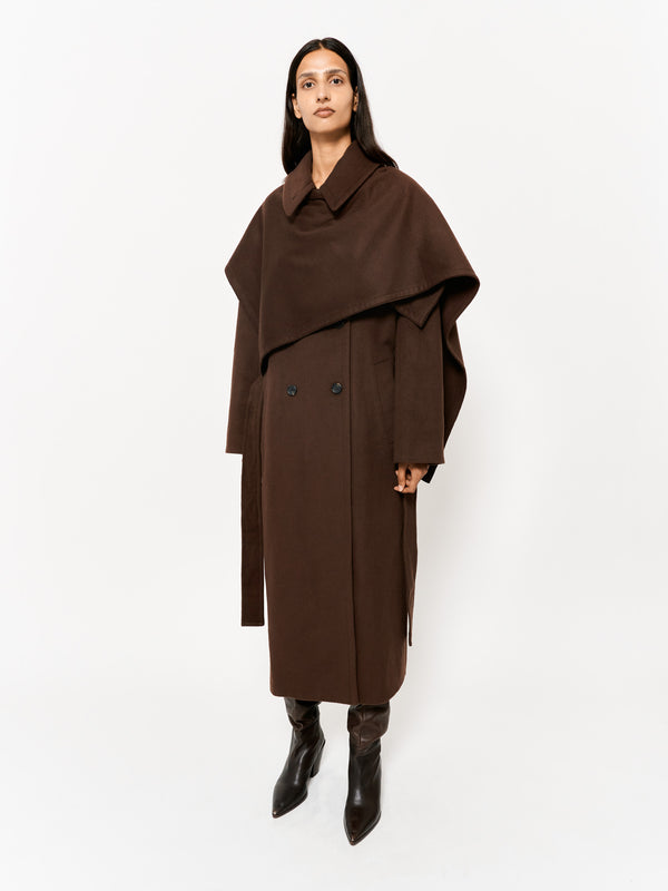 Eudon Choi Michela Coat Espresso