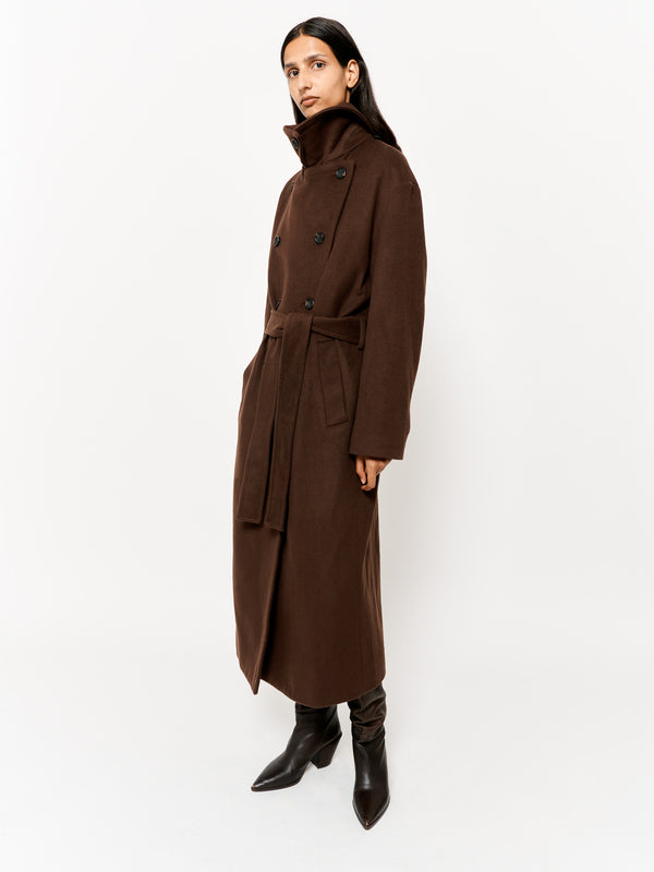 Eudon Choi Michela Coat Espresso
