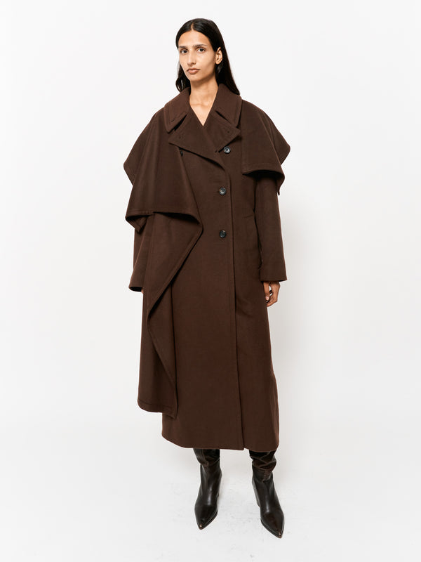 eudon choi Michela Coat Espresso