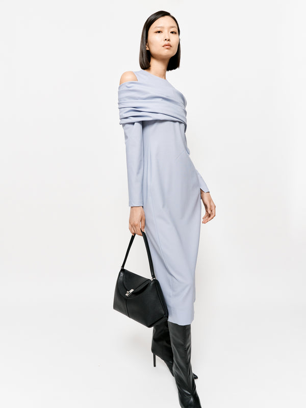 Eudon Choi Mila Dress Dove Blue
