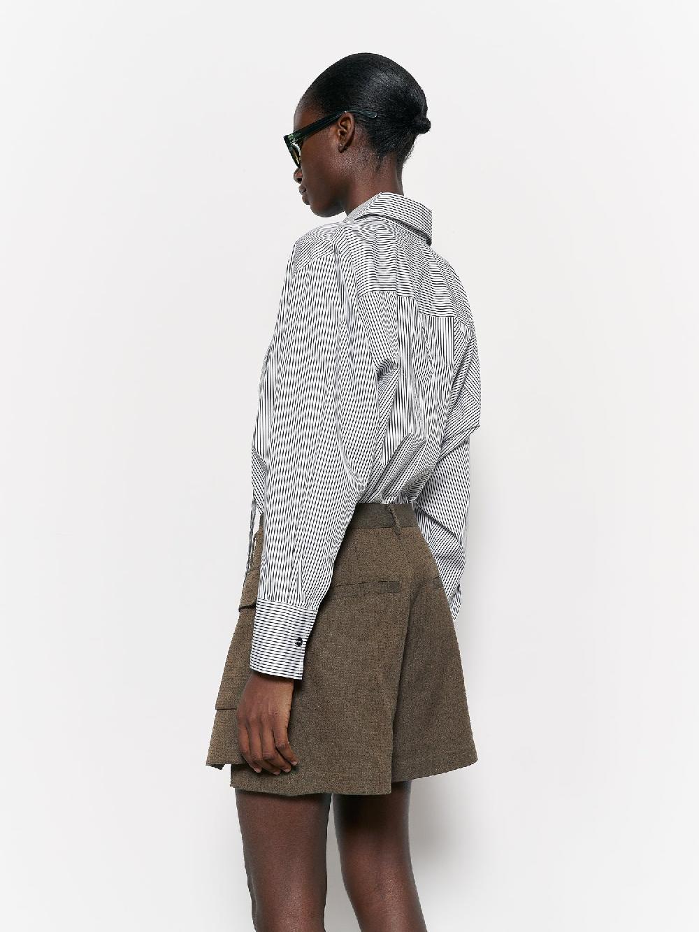 Eudon Choi Natasha Shorts Khaki