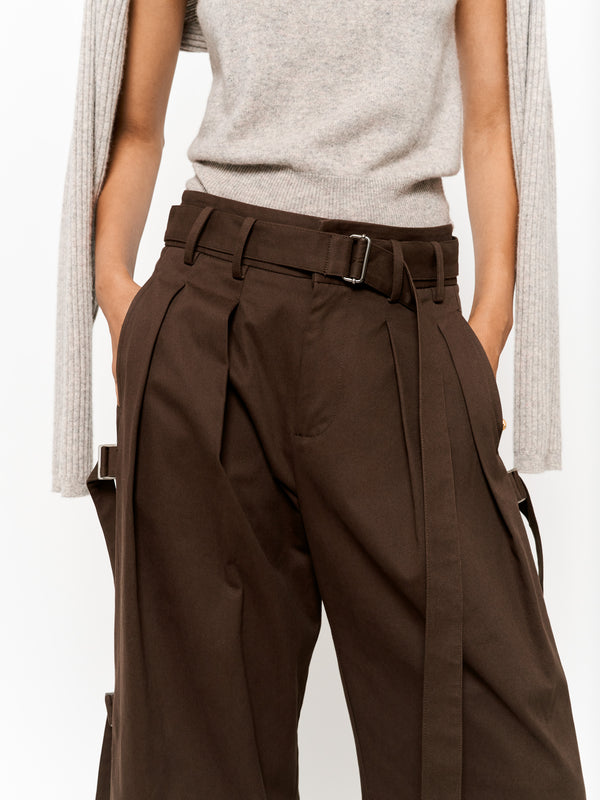 Eudon Choi Yva Trousers Espresso