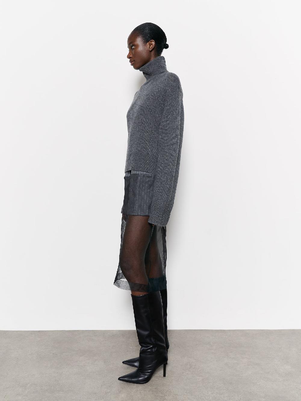 Eudon Choi Zofia Jumper Charcoal
