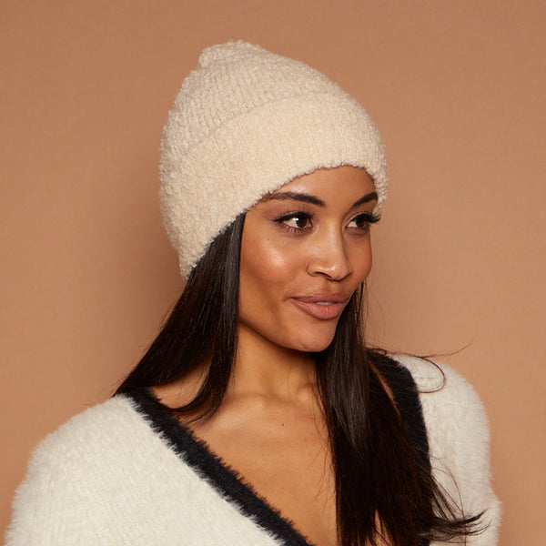 Eugenia Kim Alexis Bouclé Wool-Blend Beanie