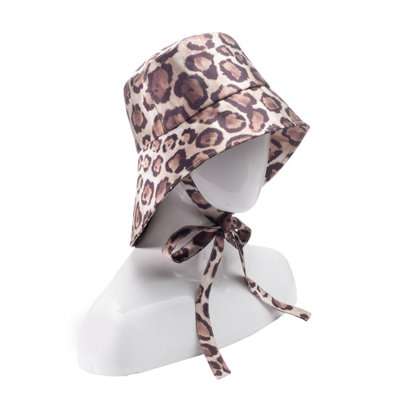 Eugenia Kim Ally Leopard Packable Bucket Hat