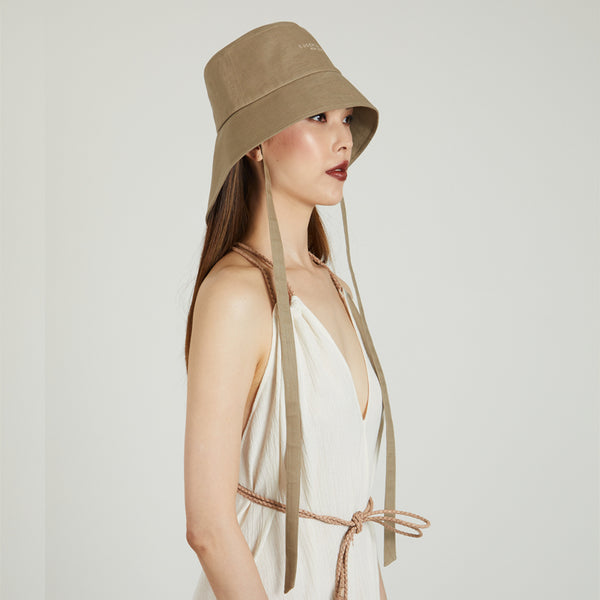 Eugenia Kim Ally Linen Packable Bucket Hat
