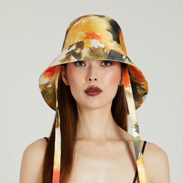 Eugenia Kim Ally Satin Packable Bucket Hat