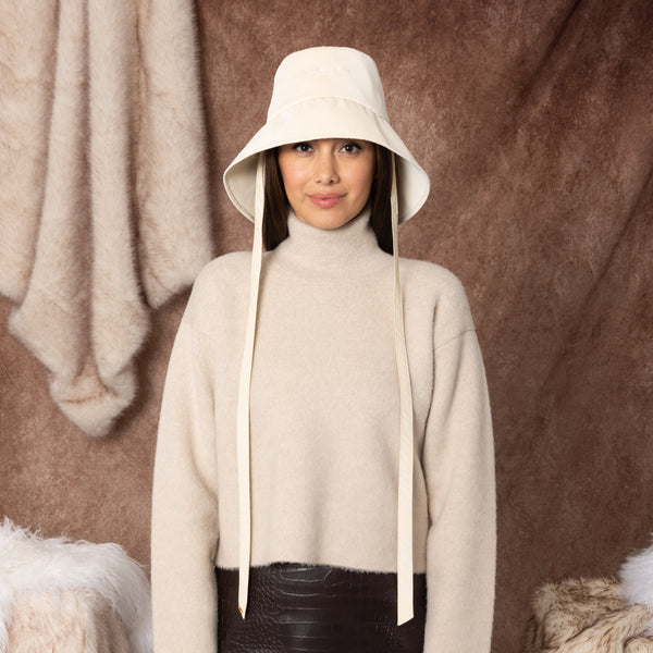 Eugenia Kim Ally Sharkskin Packable Bucket Hat