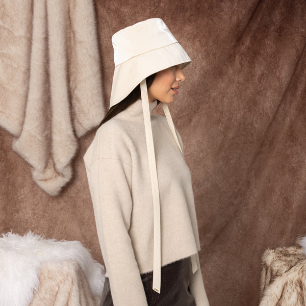 Eugenia Kim Ally Sharkskin Packable Bucket Hat