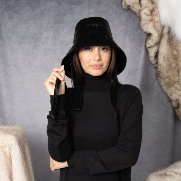 Eugenia Kim Ally Sharkskin Packable Bucket Hat