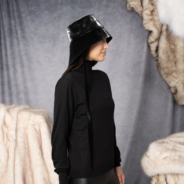 Eugenia Kim Ally Sharkskin Packable Bucket Hat