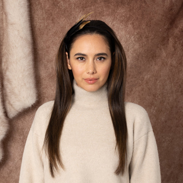 Eugenia Kim Ava Feathered Headband