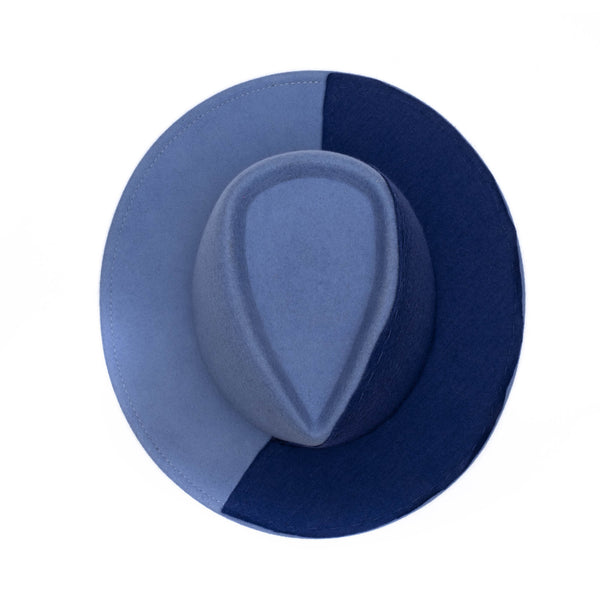 Eugenia Kim Blaine Colorblock Wool Felt Fedora