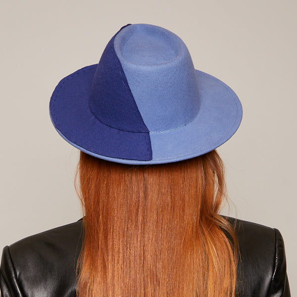 Eugenia Kim Blaine Colorblock Wool Felt Fedora