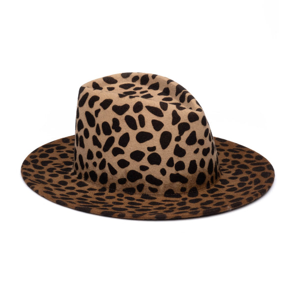 eugenia kim Blaine Leopard Wool Felt Fedora