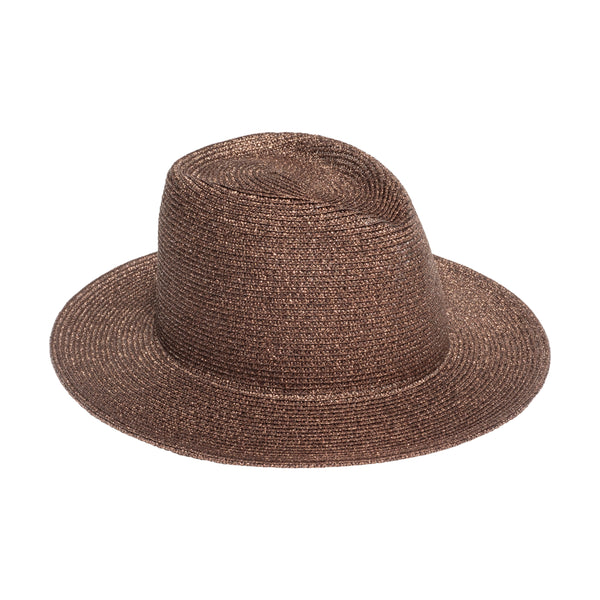 eugenia kim Blaine Metallic Braid Fedora