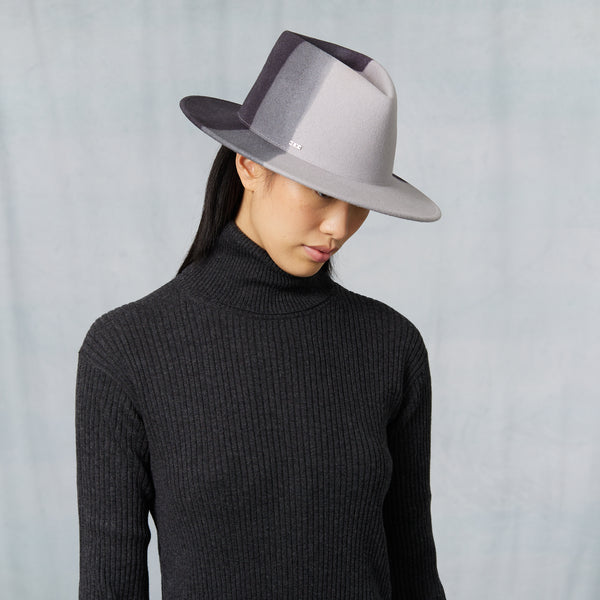 Eugenia Kim Blaine Prism-Print Fedora