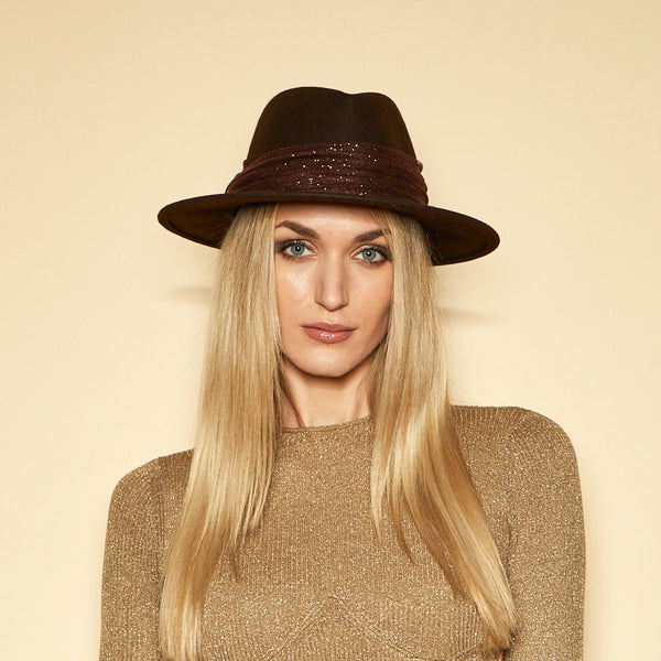 Eugenia Kim Blaine Sparkle Wool Felt Fedora