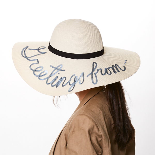 Eugenia Kim Bunny 'Greetings From' Toyo Sunhat