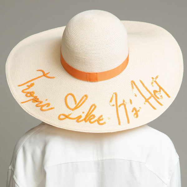 Eugenia Kim Bunny 'Tropic Like Its Hot' Toyo Sunhat