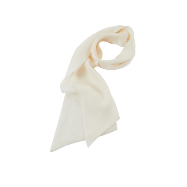 eugenia kim Cassidy Scarf in Ivory Chiffon