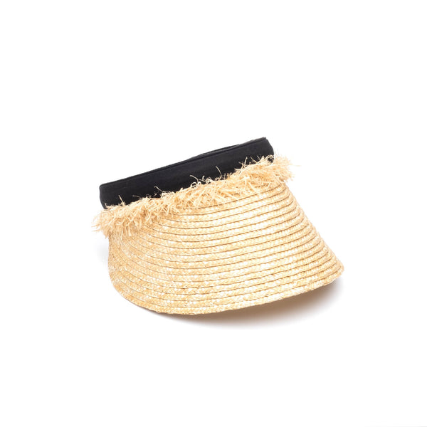 Eugenia Kim Christy Straw Headband Visor